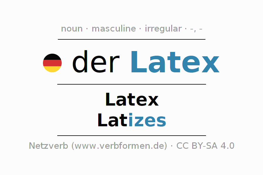 German Latex